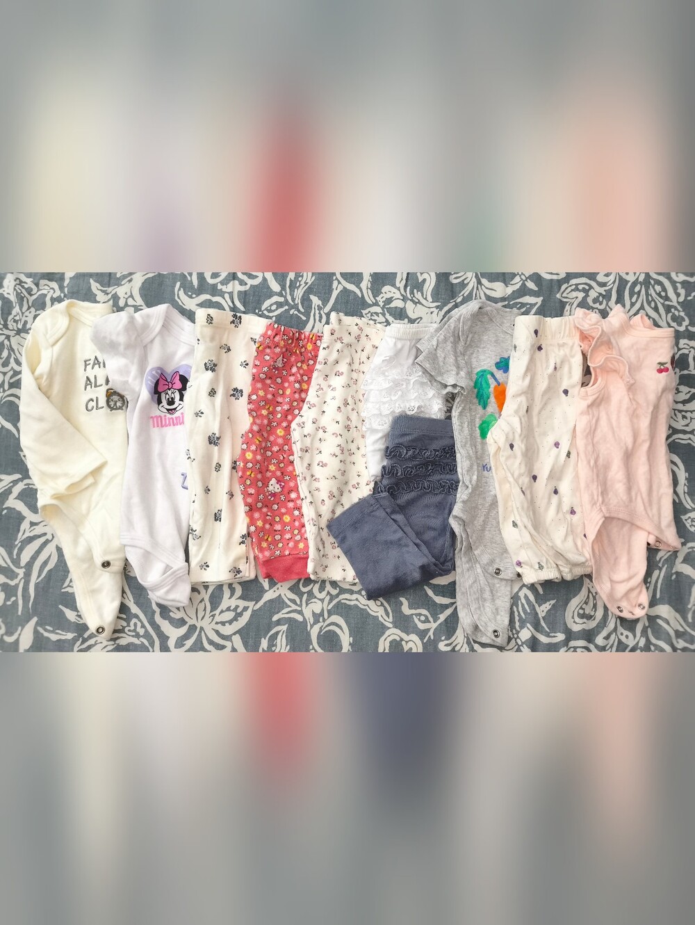 Baby Girl Bundle Of 10 Clothes 3m-9m